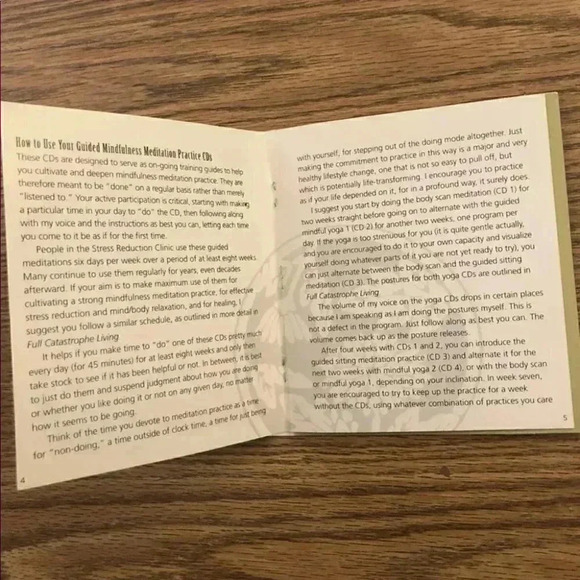 Guided Mindfulness Meditation by Kabat-Zinn, Jon CD-Audio Book - Picture 5 of 7